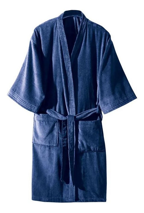ROUPAO DOL ADULTO VELOUR CONFORT LISO TAM G 6990