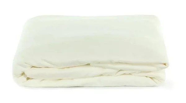 Lençol Malha La Viere Solteiro Marfim 88X188 100% Algodão