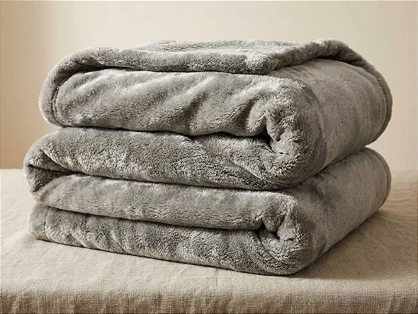 Cobertor Camesa Neo Flannel 600 180x220 Casal Fendi