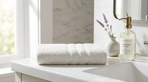 Toalha de Rosto Buddemeyer Vanilla Extra Soft 48x80 3254