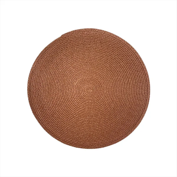 Lugar Americano Jolitex Essencial Redondo 38cm Terracota