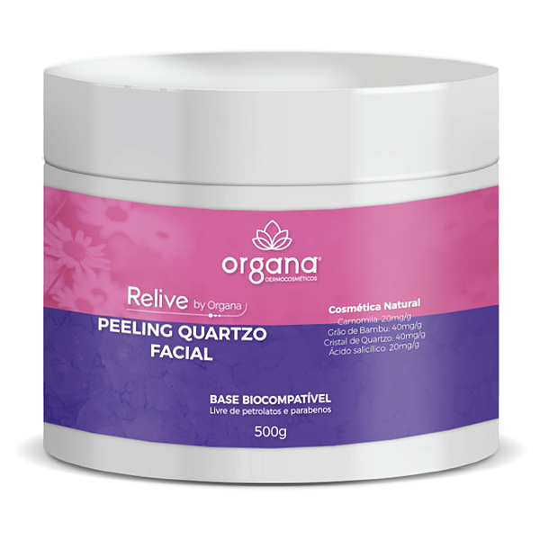 Esfoliante Facial Organa Senses Peeling Quartzo 500g