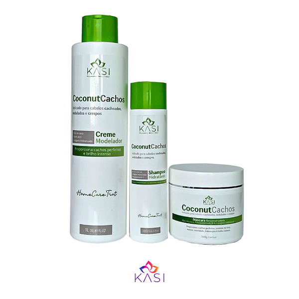 Kit Coconut Cachos Kasi Professional