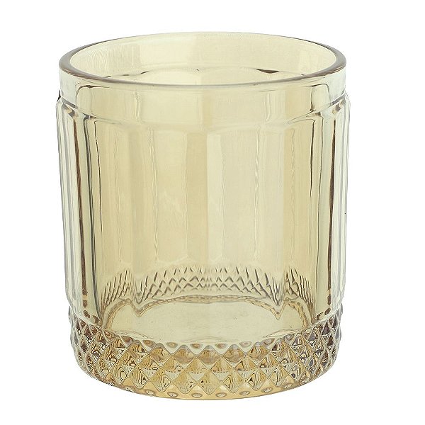 CONJUNTO 6 COPOS BAIXOS SPLENDOR ÂMBAR LUSTER