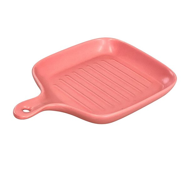 TRAVESSA PORCELANA NÓRDICA ROSA MATT