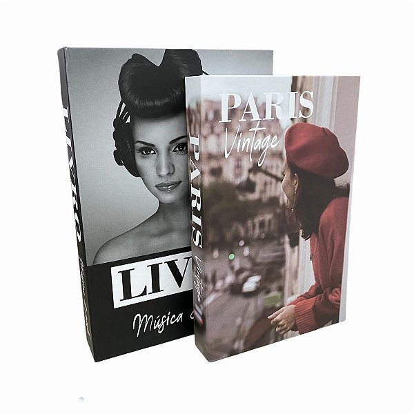 LIVRO CAIXA MÚSICA 2 PEÇAS