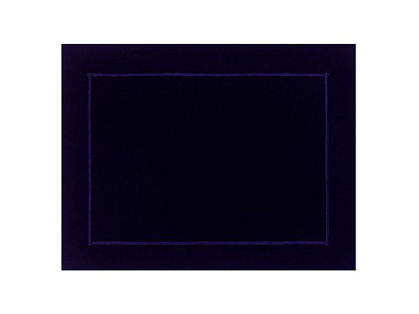 JOGO AMERICANO BORDADO AZUL