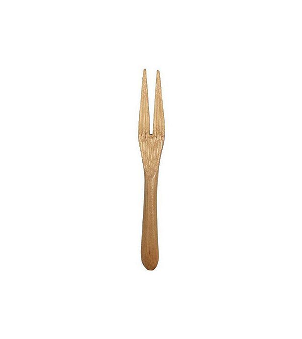 CONJUNTO 6 MINI GARFOS DE BAMBU