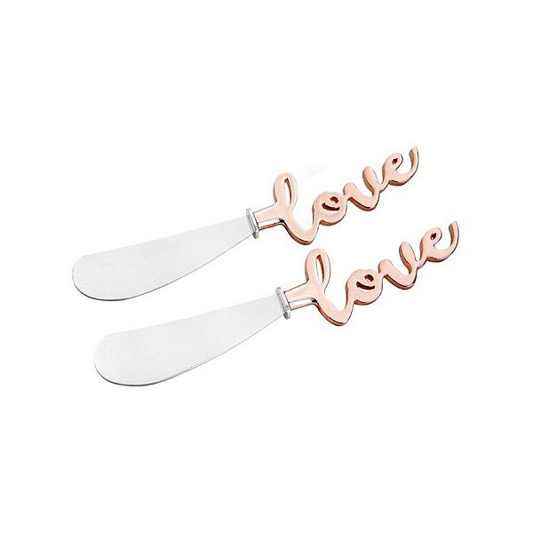 CONJUNTO 2 ESPÁTULAS ZAMAC LOVE