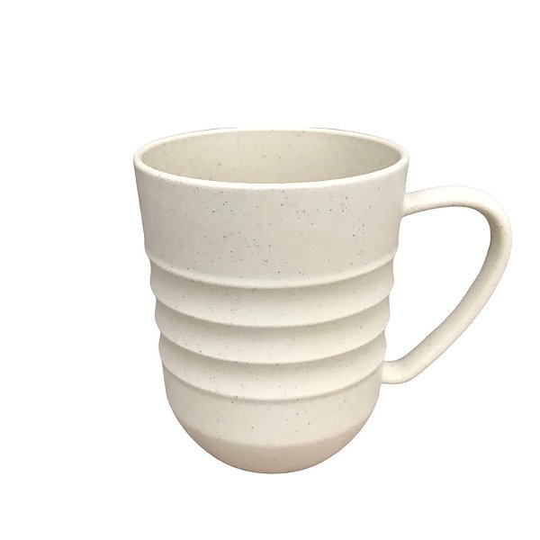 CANECA FIBRA DE BAMBU EPP BEGE 400ML