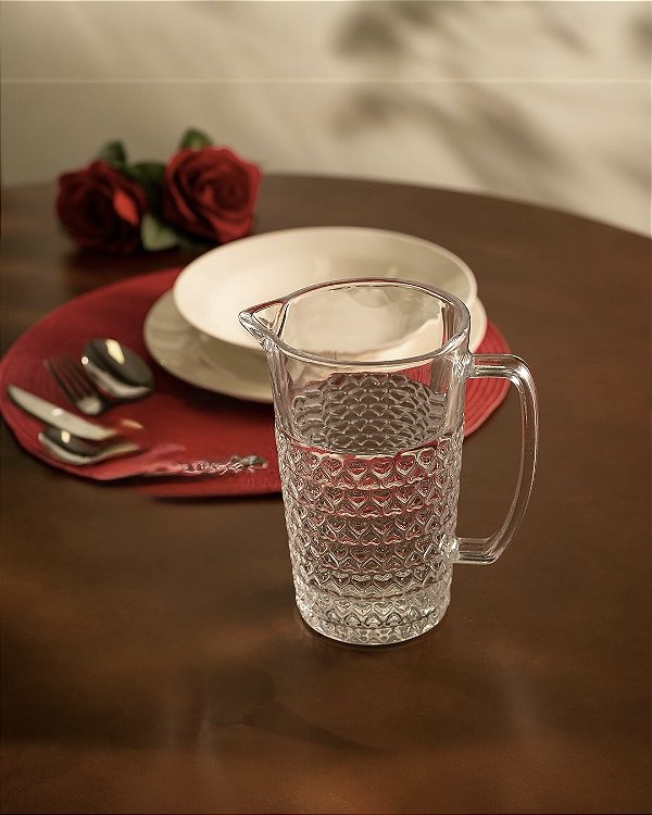 JARRA VIDRO SODO CÁLCICO CORAÇÃO