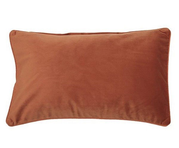 CAPA DE ALMOFADA BAGUETE VELFIT TERRACOTA