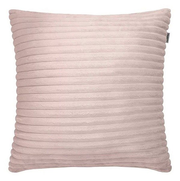 CAPA DE ALMOFADA FLANEL ROSA