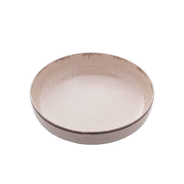 PRATO FUNDO PORCELANA REACTIVE CANELA 20cm