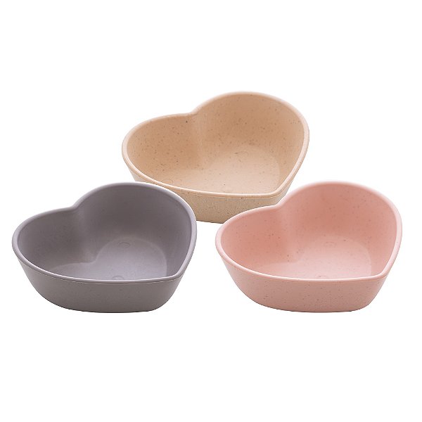 KIT BOWL FIBRA DE BAMBU EPP SORTIDO 3 CORES