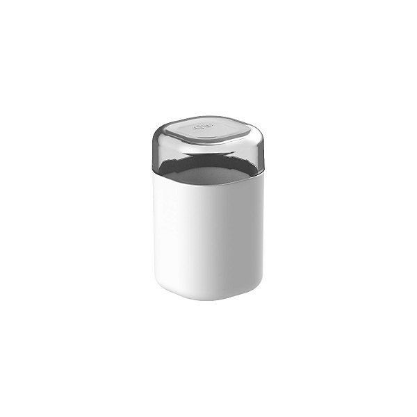 PORTA ALGODÃO TOILET BRANCO