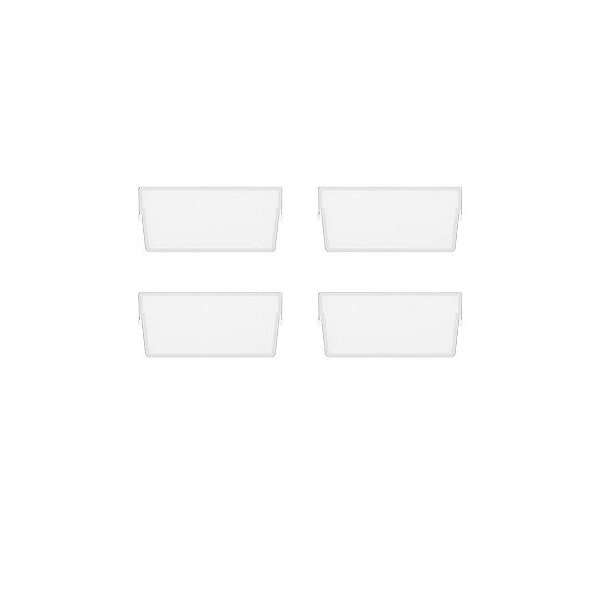 DIVISÓRIAS PARA ORGANIZADOR DE GAVETAS MULTIUSO  (4 UNIDS.)