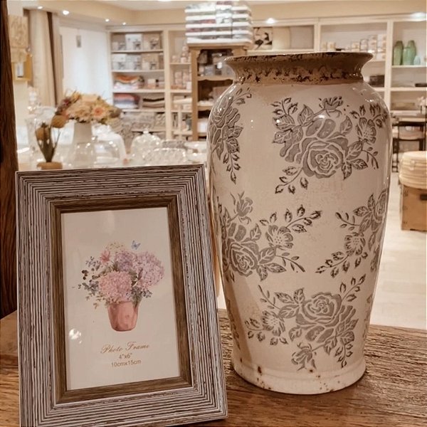 VASO DECORATIVO FLORAL