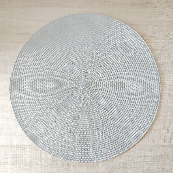 SERVIÇO AMERICANO REDONDO GRAFITE 38 CM