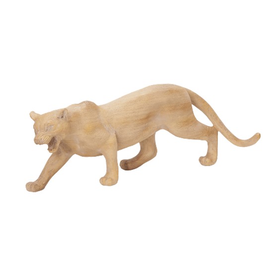 ESCULTURA PANTERA EM POLIRESINA