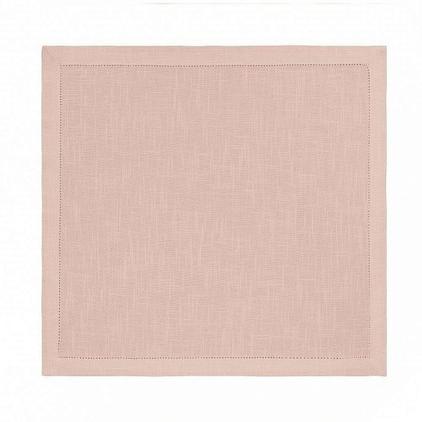 GUARDANAPO DIANA ROSA CHÁ PONTO AJOUR 2 PEÇAS