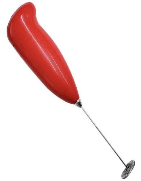 MIXER MANUAL VERMELHO 22 CM