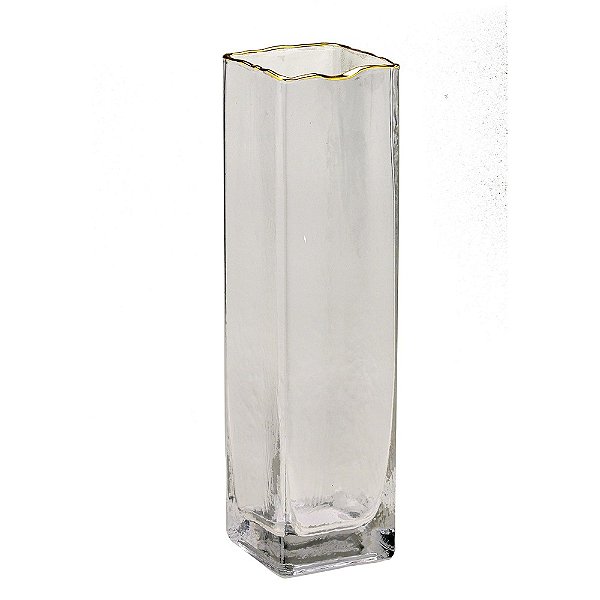VASO DE VIDRO DECORATIVO
