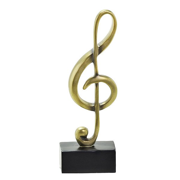 NOTA MUSICAL CLAVE DE SOL DECORATIVA