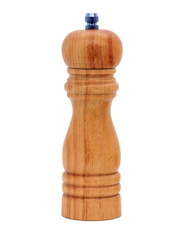 MOEDOR MANUAL DE BAMBU PARA SAL E PIMENTA 21 CM
