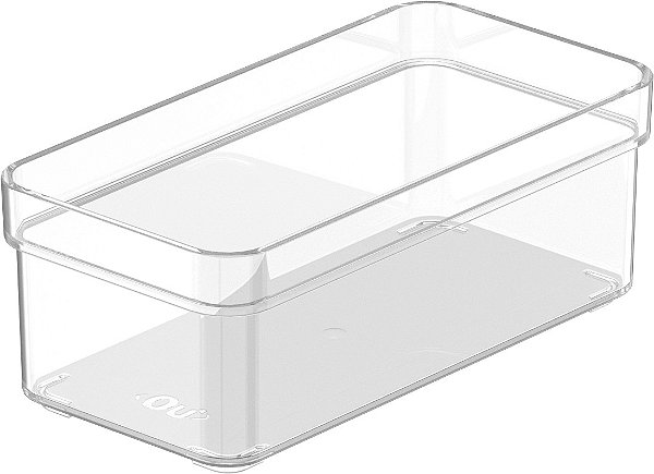 ORGANIZADOR DE GAVETAS CLEAR MULTIUSO  15X7,5CM