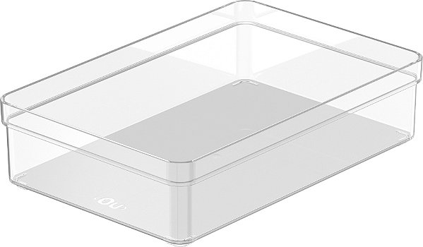 ORGANIZADOR DE GAVETAS CLEAR MULTIUSO  22,5X15CM