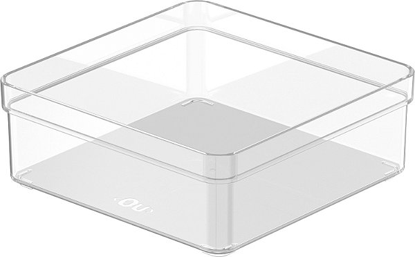 ORGANIZADOR DE GAVETAS CLEAR MULTIUSO 15X15CM