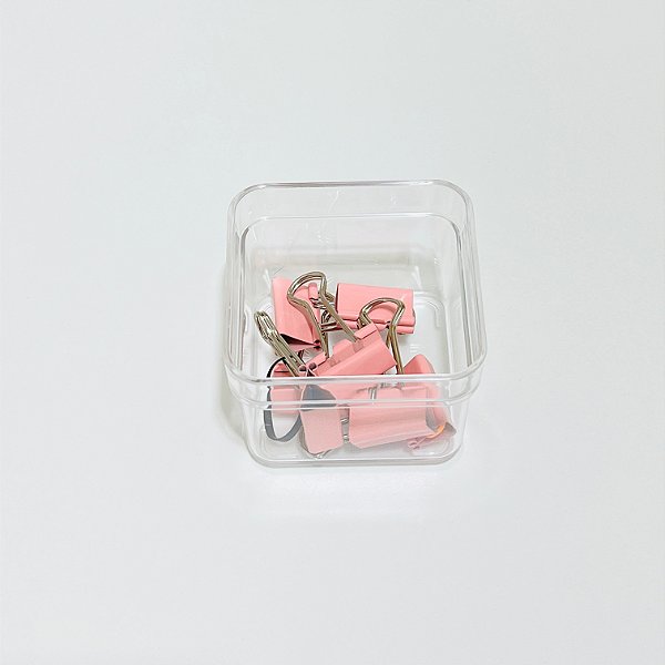 ORGANIZADOR DE GAVETAS CLEAR MULTIUSO 7,5X7,5CM