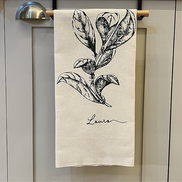 PANO DE PRATO LOURO DECORATIVO 45 X 75