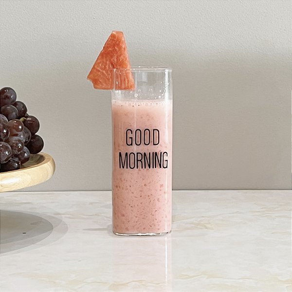 POTE HERMÉTICO COM TAMPA DE BAMBU FLAT 400 ML GOOD MORNING