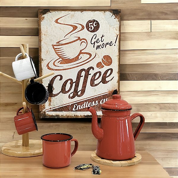 PLACA DECORATIVA DE METAL
