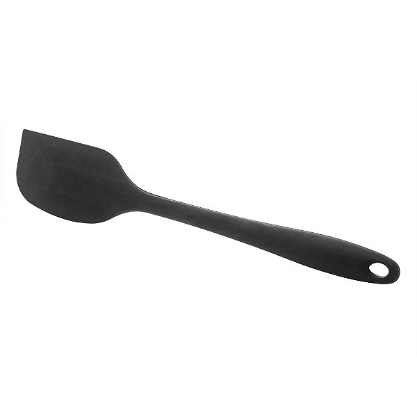 ESPÁTULA DE SILICONE PRETA 27x5CM