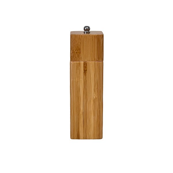MOEDOR MANUAL QUADRADO DE TEMPEROS SAL E PIMENTA 17CM