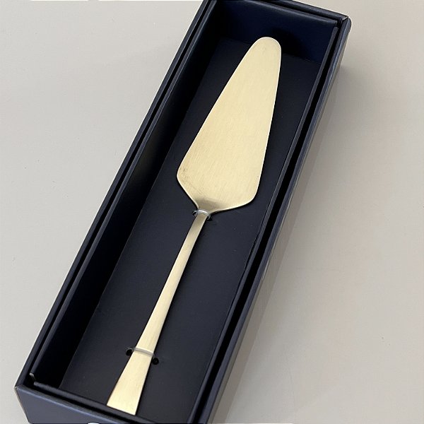 ESPÁTULA AÇO INOX PARA BOLO CHAMPANHE FOSCO