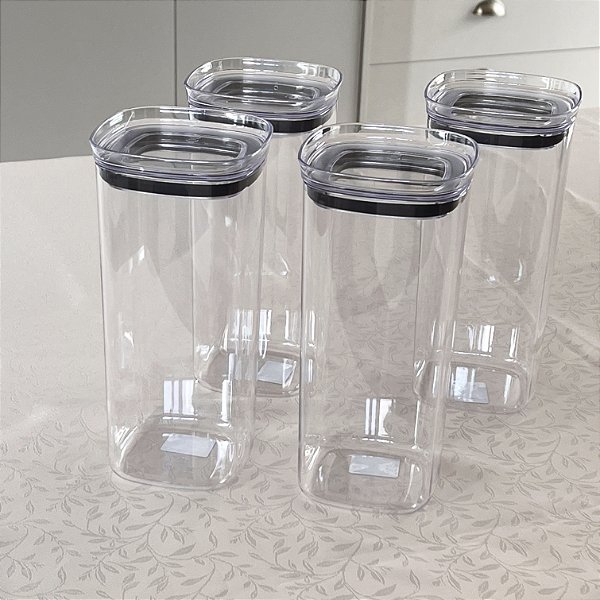KIT POTES HERMÉTICOS SEAL 4UN 1,5L