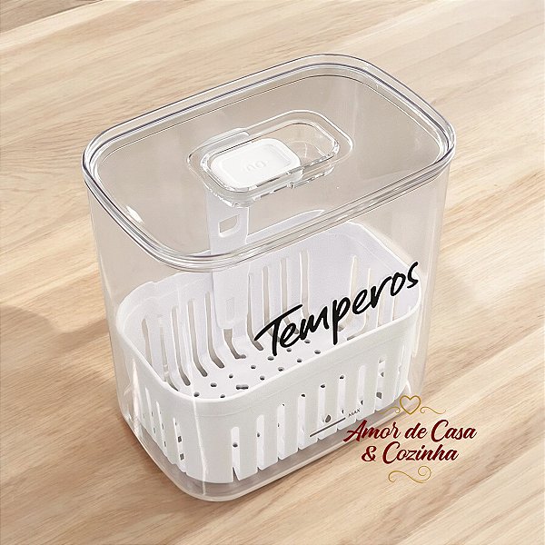 ORGANIZADOR DE TEMPEROS CLEAR ESPECIAL 1,5L