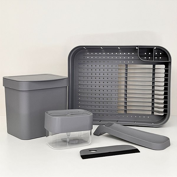 KIT UTENSÍLIOS PIA TRIUM 5 PEÇAS