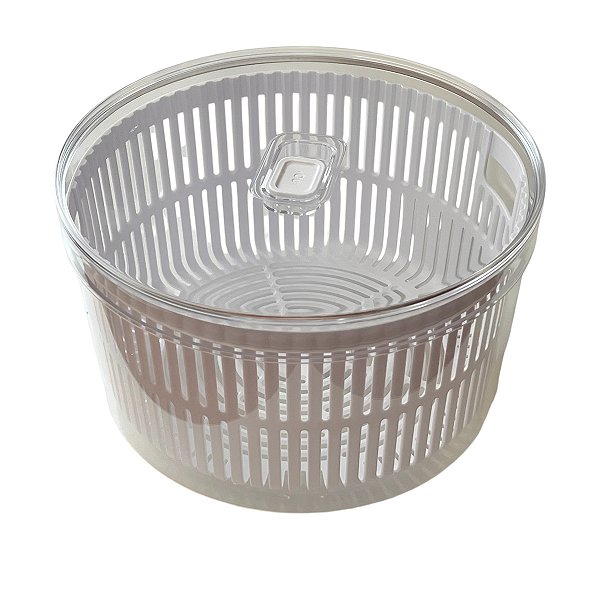 ORGANIZADOR DE GELADEIRA REDONDO CLEAR FRESH 5,5 L