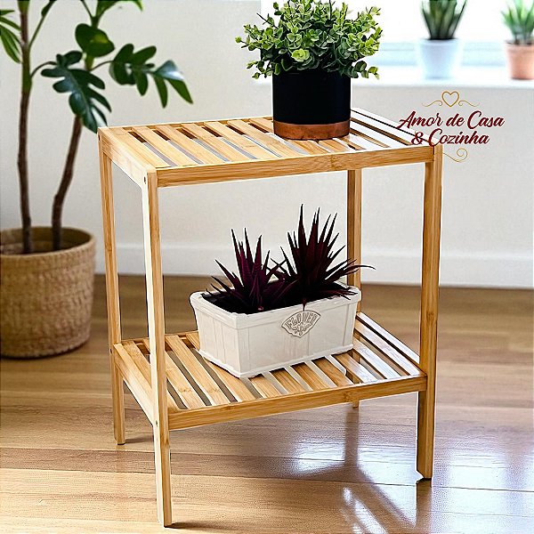 ESTANTE ORGANIZADORA BAMBU 40x48x30cm