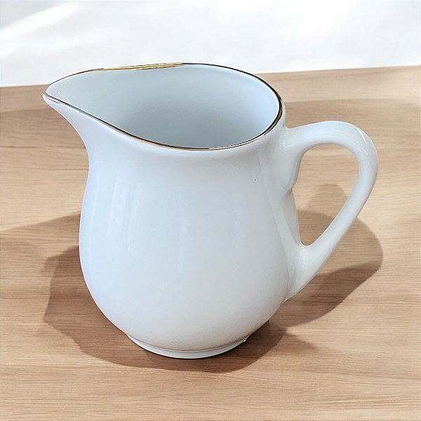 LEITEIRA ROYAL BRANCO E DOURADO 300ML