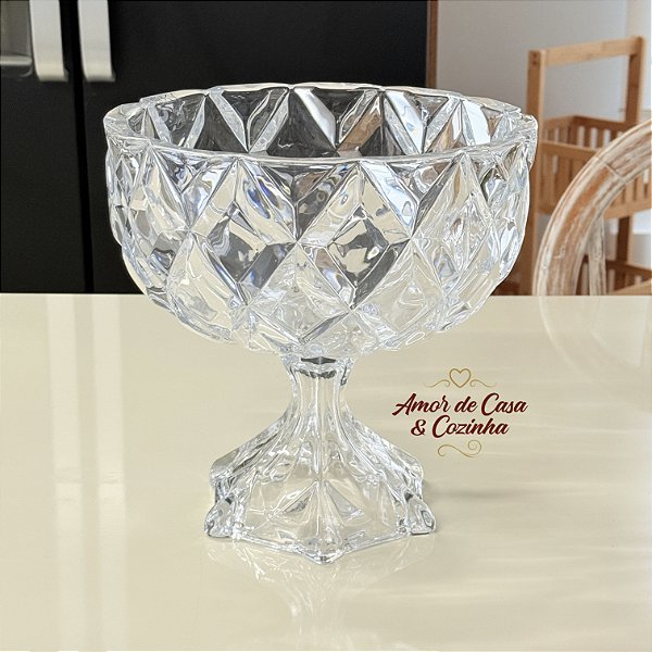 CENTRO DE MESA DECORATIVO  DE CRISTAL DE CHUMBO DELI