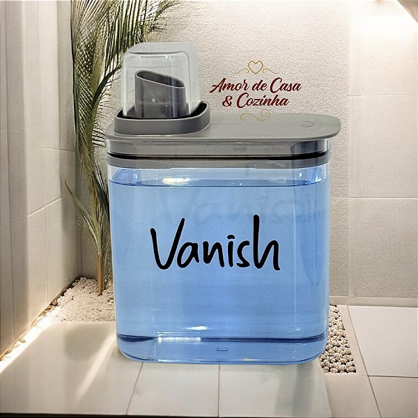 DISPENSER ARMAZENAMENTO FLOW CINZA 1,5L