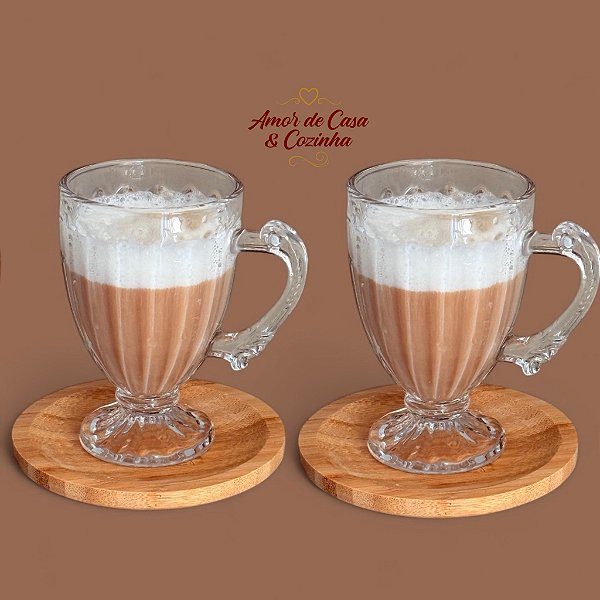 XÍCARA PARA CAPPUCCINO COM PIRES  RENAISSANCE