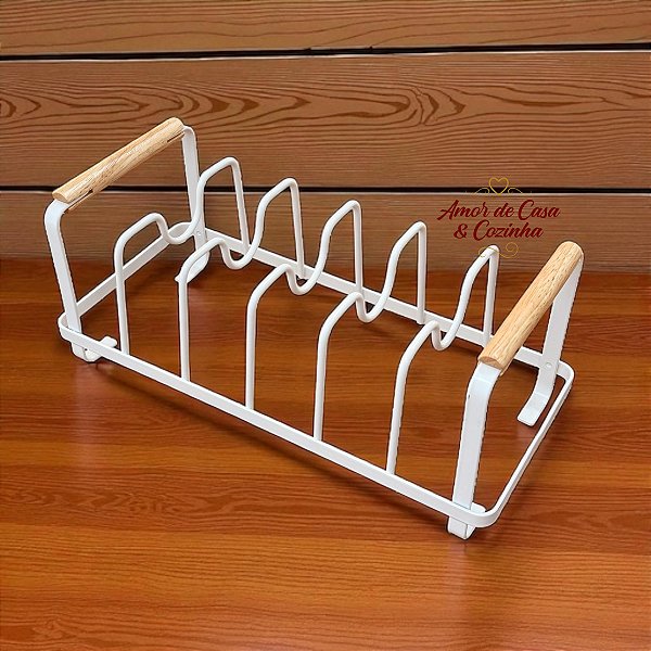 ORGANIZADOR DE UTENSÍLIOS METALLA PRETO OU BRANCO