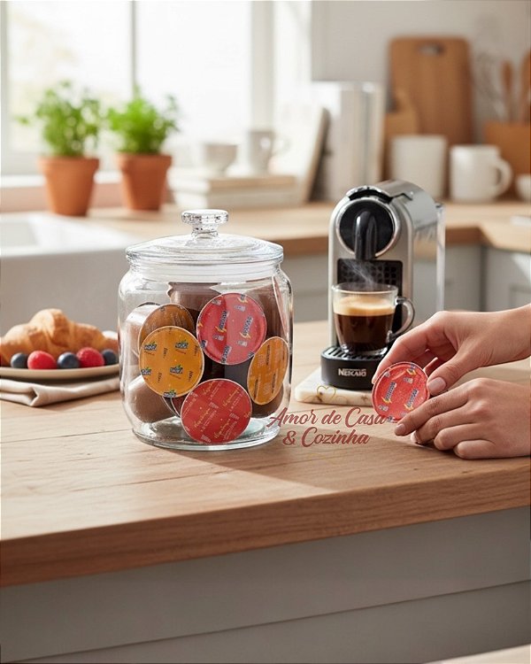 POTE HERMÉTICO DE VIDRO MULTIUSO PURE 1,6L VIDRO